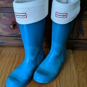 Hunter rain boots
